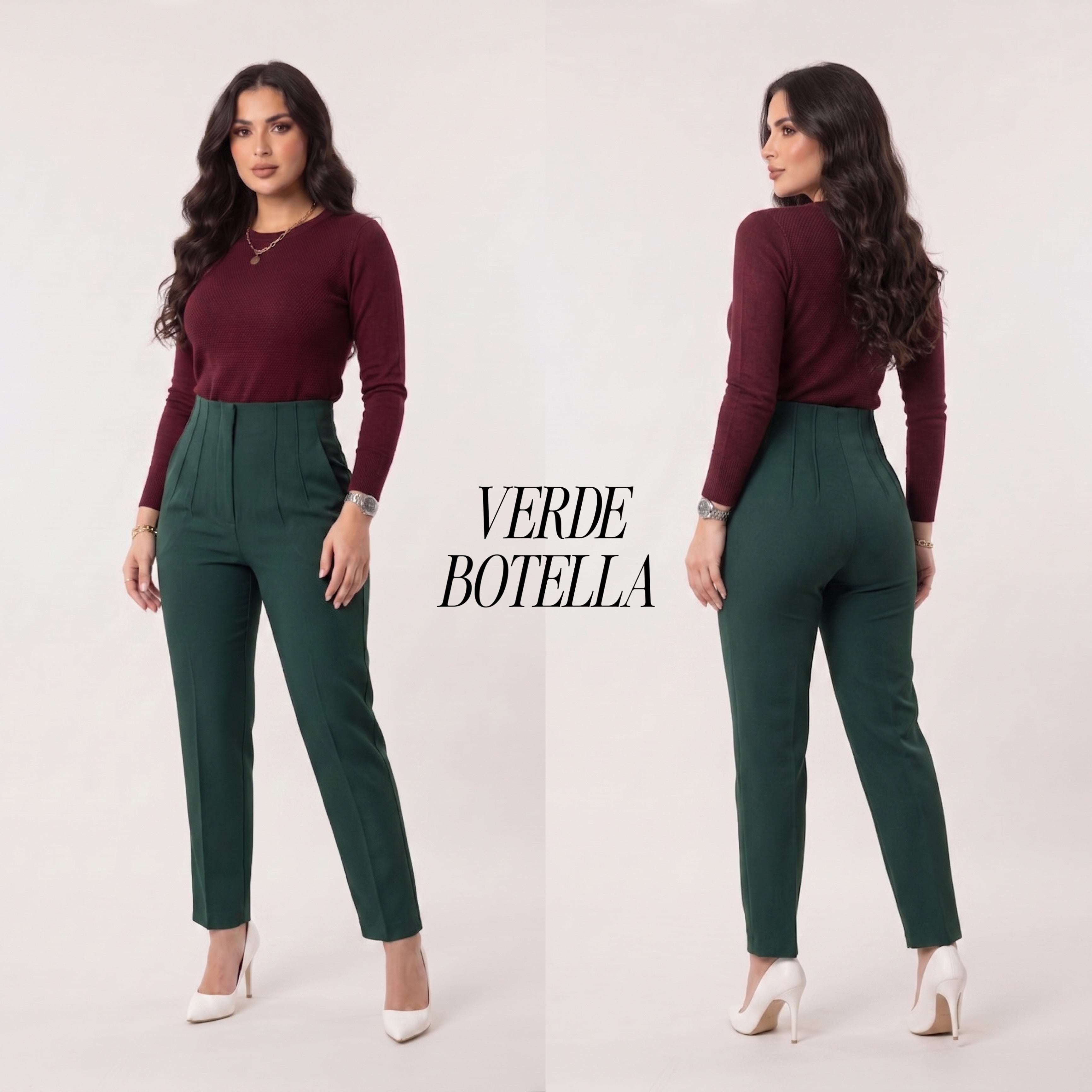 PANTALÓN DE PINZAS NOCHE DE VIENA
