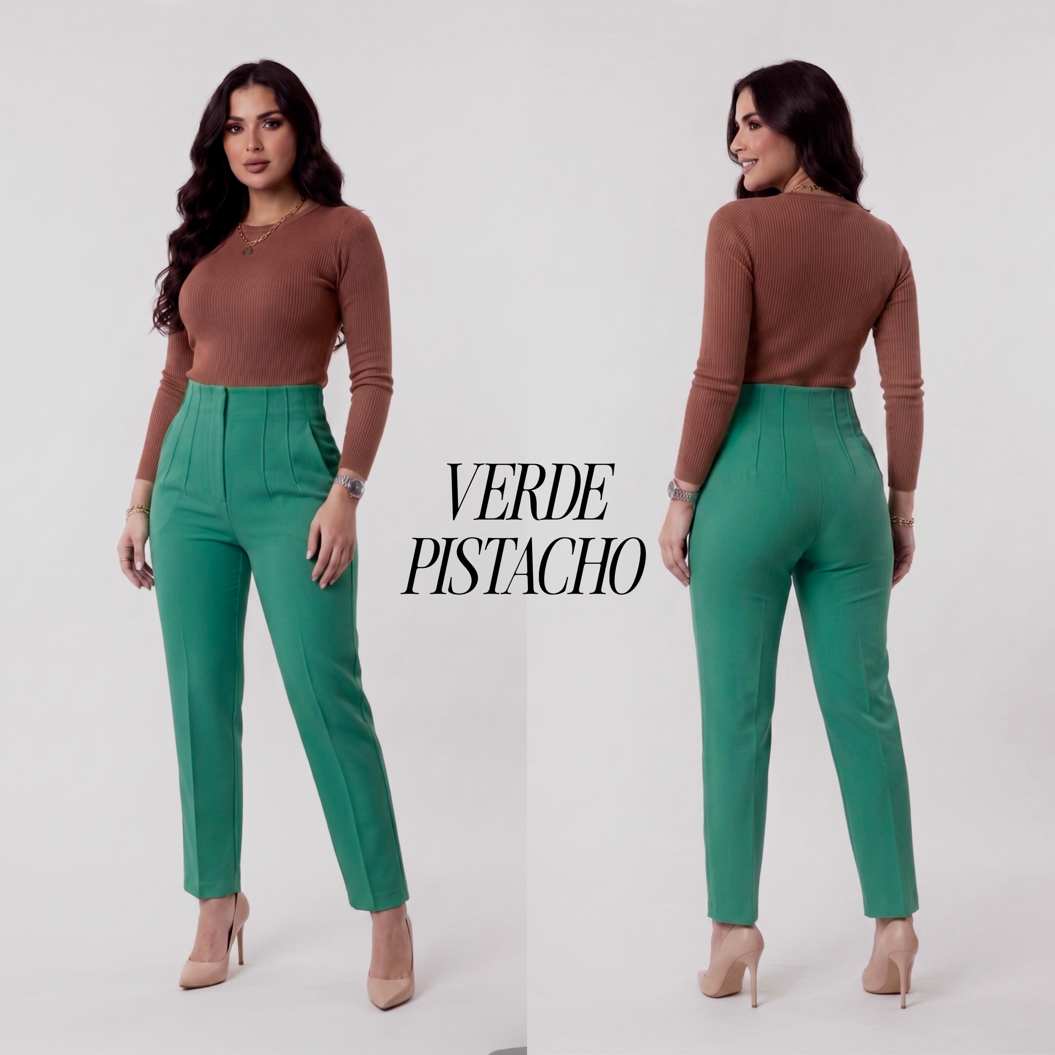 PANTALÓN DE PINZAS NOCHE DE VIENA