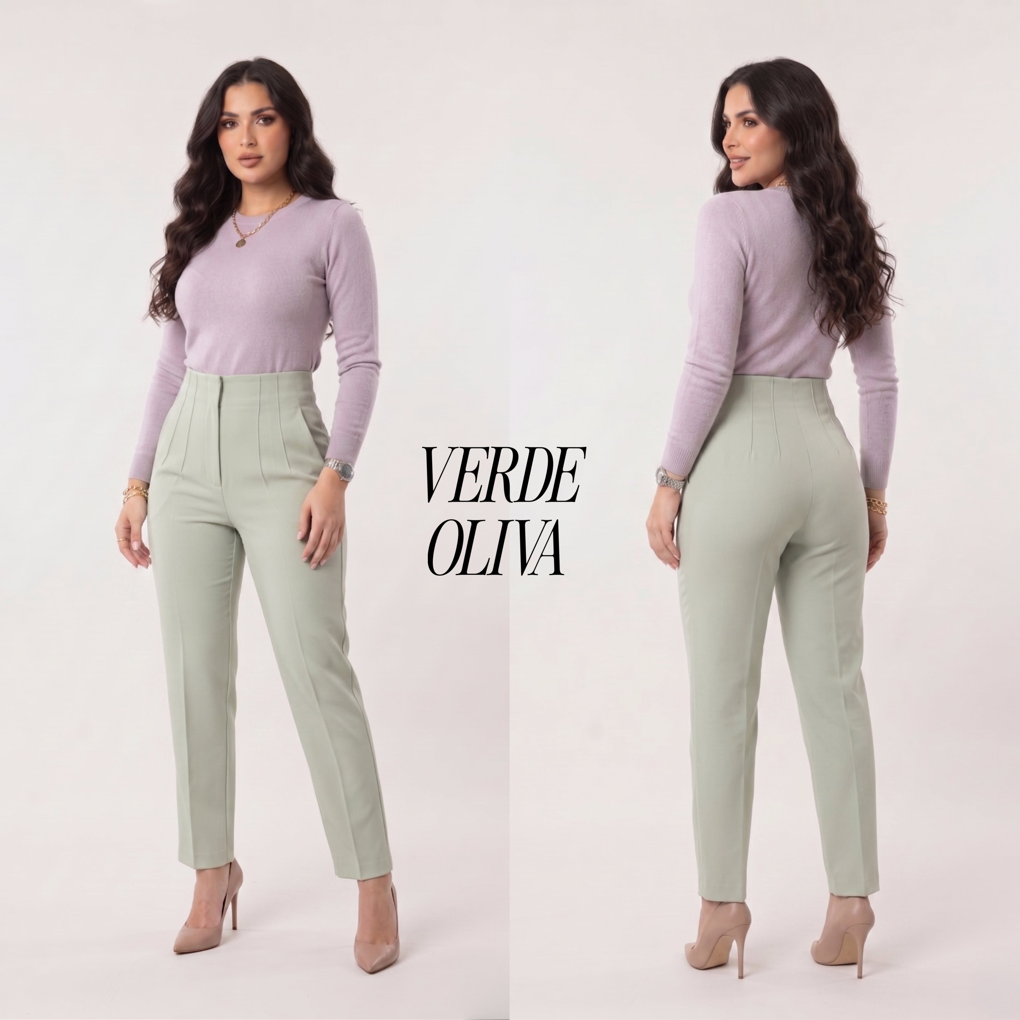 PANTALÓN DE PINZAS NOCHE DE VIENA