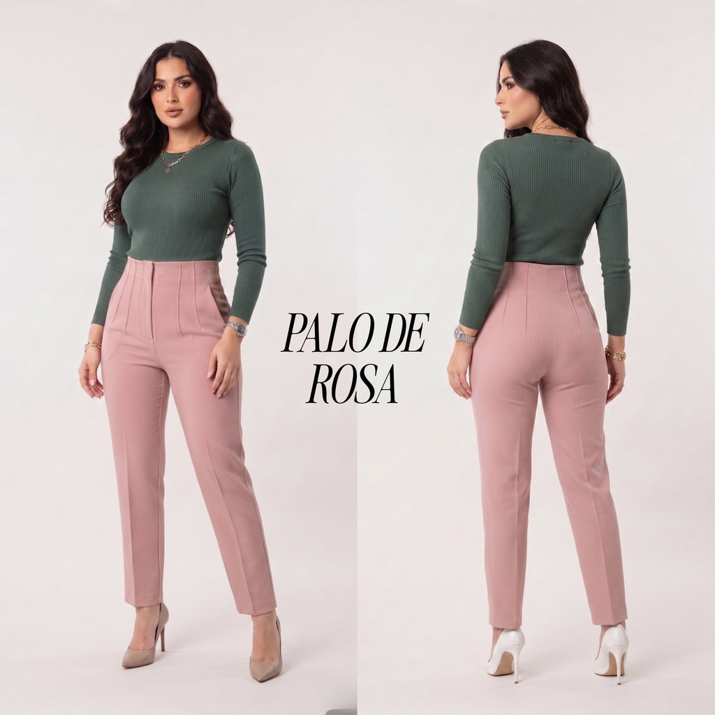 PANTALÓN DE PINZAS NOCHE DE VIENA