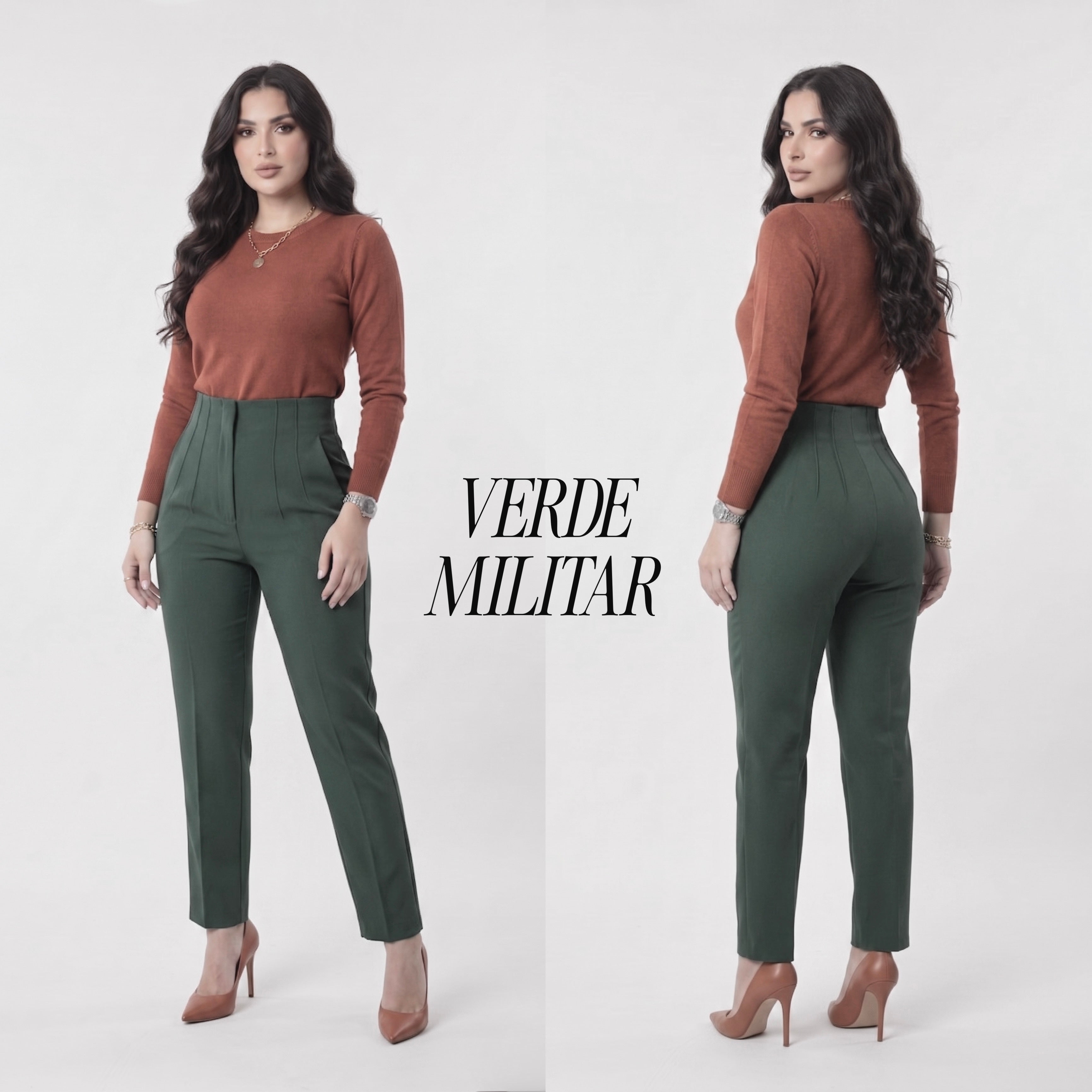 PANTALÓN DE PINZAS NOCHE DE VIENA